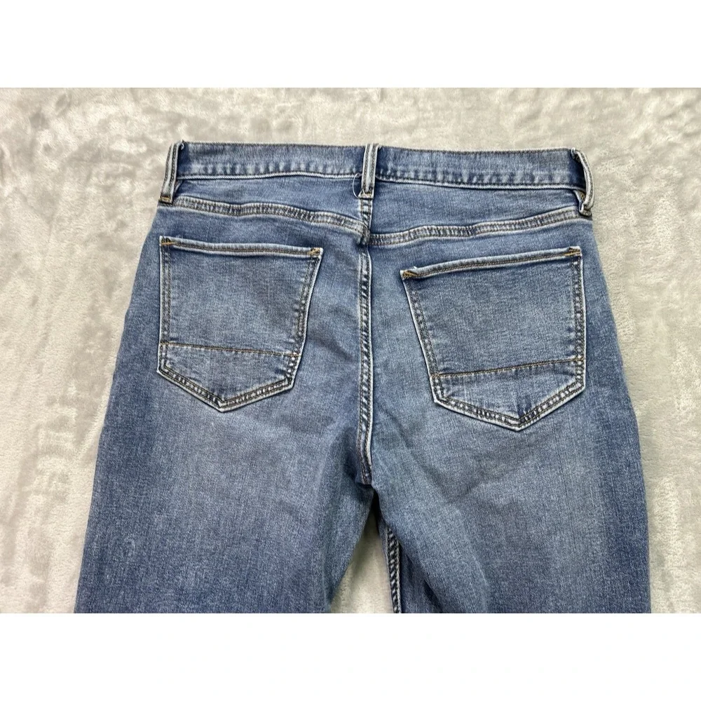 Banana Republic Traveler Athletic Fit Stretch Blue Jeans Mens Size 30x32 Active